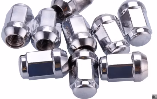 43.6mm Length 19 Hex Steel Wheel Lug Nut Open End
