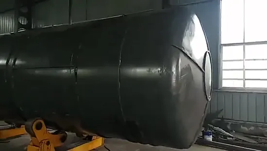Double Wall Above Ground ISO Steel Diesel Petrol Storage Tank