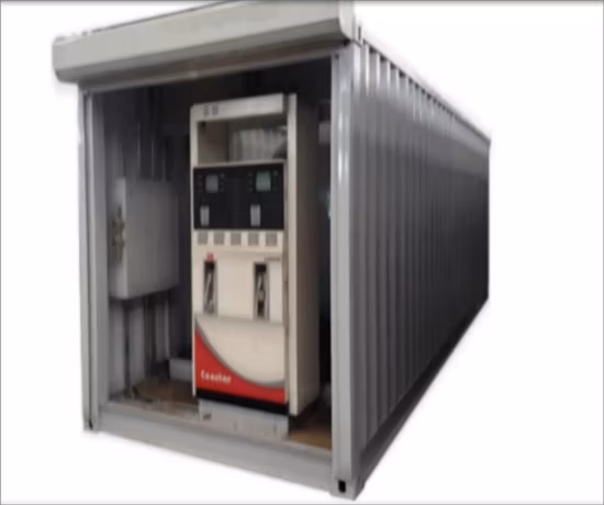 40-футовый портативный контейнерный резервуар для бестарного хранения с самостоятельным комплектованием дизельного топливного бака