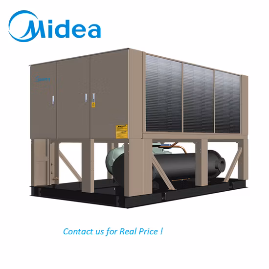 Система охлаждения Midea Винтовой промышленный водоохладитель с воздушным охлаждением Цена