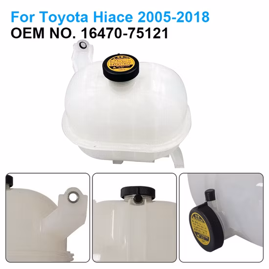 Автозапчасти, радиатор двигателя автомобиля, резервуар для охлаждающей жидкости, расширительный бачок для Toyota Hilux Nissan Honda Civic Mazda Mitsubishi Suzuki